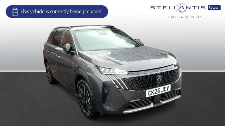 2025 Peugeot 5008 1.2 HYBRID GT SUV 5dr Petrol Hybrid e-DSC6 Euro 6 (s/s) (136 ps) SUV Hybrid Aut...