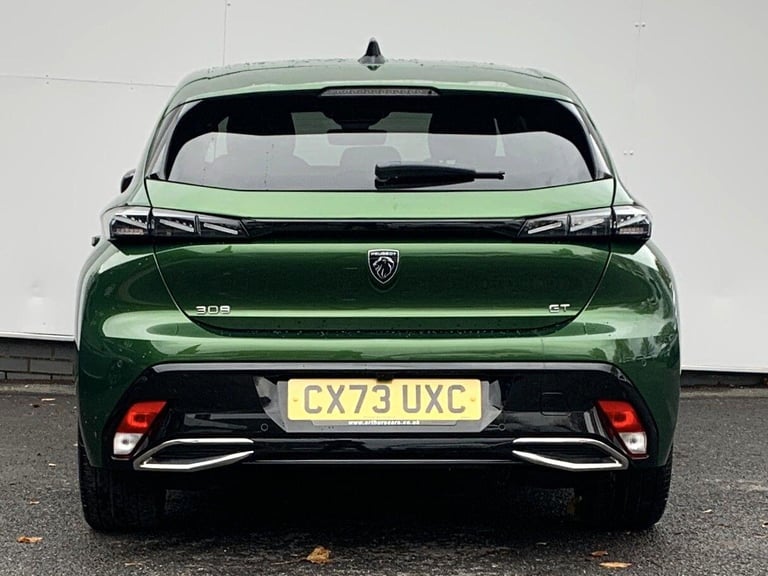 2023 Peugeot 308 1.2 PureTech GT EAT Euro 6 (s/s) 5dr HATCHBACK Petrol Automatic