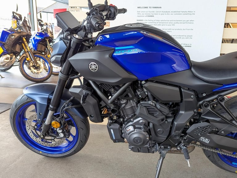 NEW Yamaha MT07 Y-AMT Auto (Icon Blue). £8,054 On The Road (No Added Fees)