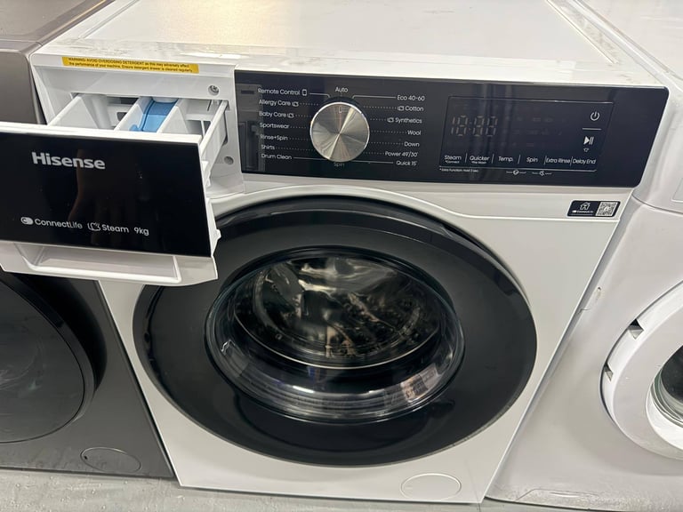Hisense 9 kg 1400 Spin Washing Machine –Free Same Day Delivery
