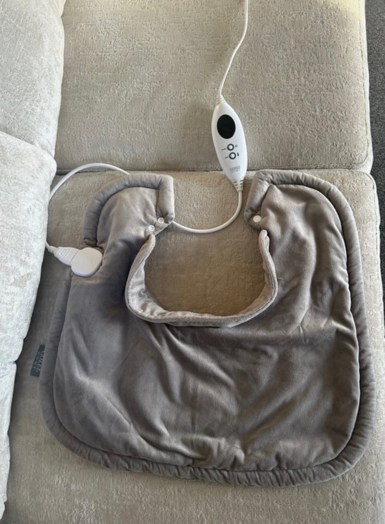 image for Grey Cozee Home electric neck, shoulder and back warmer
