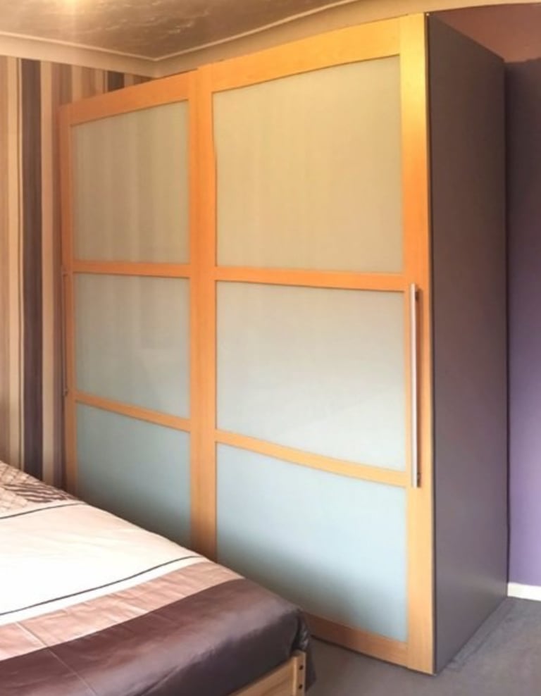 image for Large Sliding Wardrobe – Good Condition!