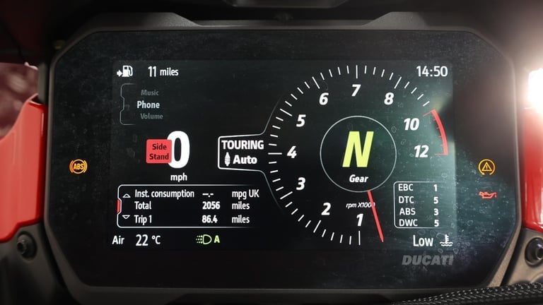 DUCATI MULTISTRADA V4 RALLY RADAR EX-DEMO - 2023 - 2100 MILES