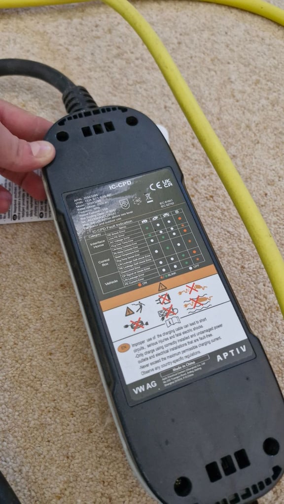 Genuine VW Passat GTE Charger