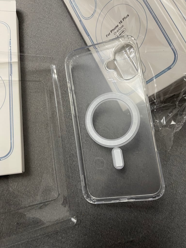 Clear case iPhone 16 plus 