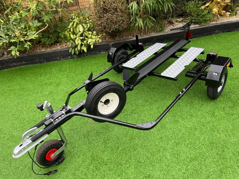 RoRo Roll On Roll Off Motorcycle Motorbike Bike Trailer Lowering Transporter