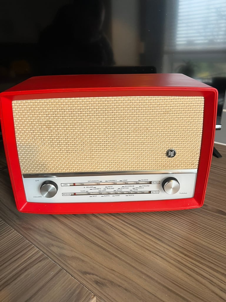 image for Vintage Pye Radio 