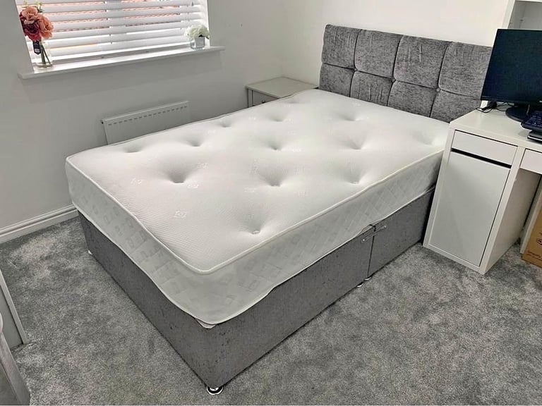 image for Free Delivery - Divan King Size Bed Available (Optional)