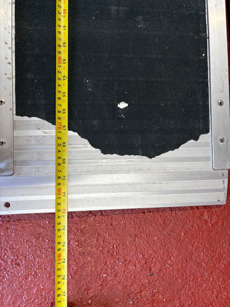 Extendable ramps 6ft