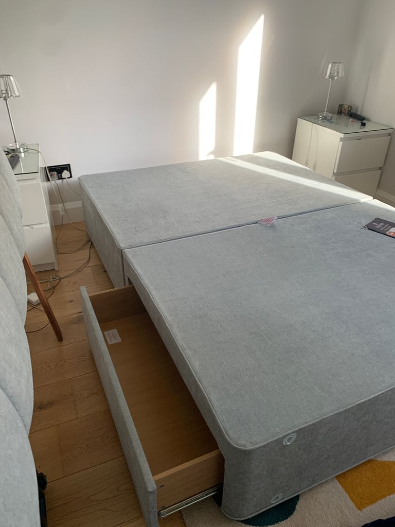 HYPNOS DOUBLE BED AND HEADBOARD