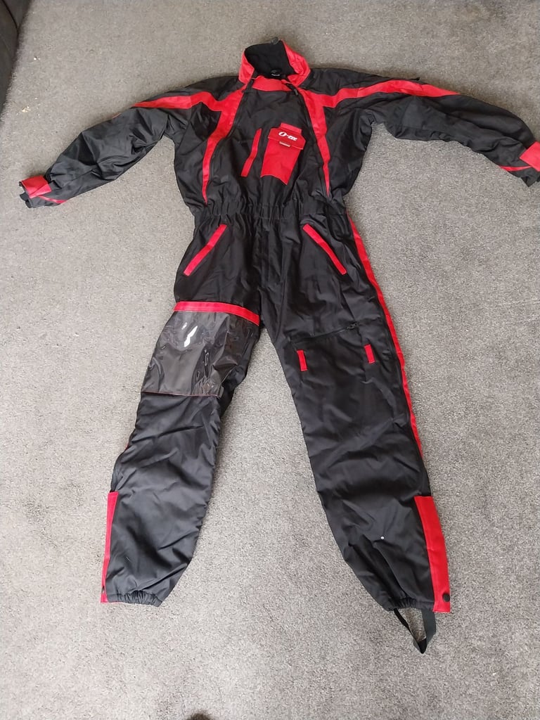 Ozee flying suit red and black