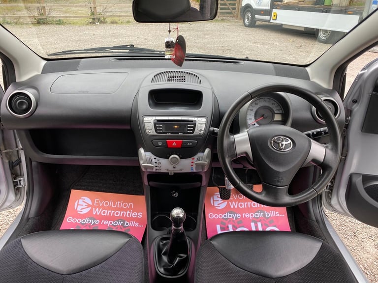 2012 Toyota AYGO 1.0 VVT-i Ice 5dr HATCHBACK PETROL Manual
