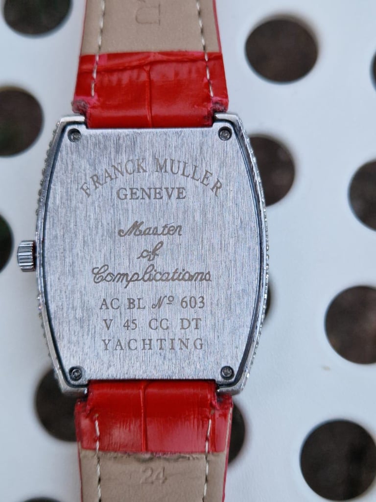 Ladies franck muller iced class