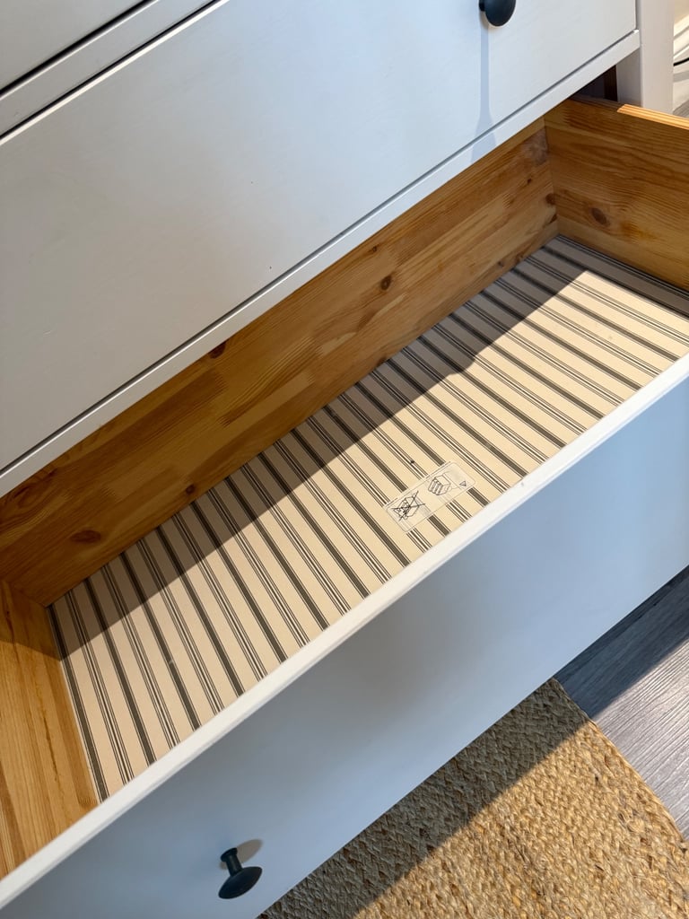 IKEA Hemnes chest of drawers white stain