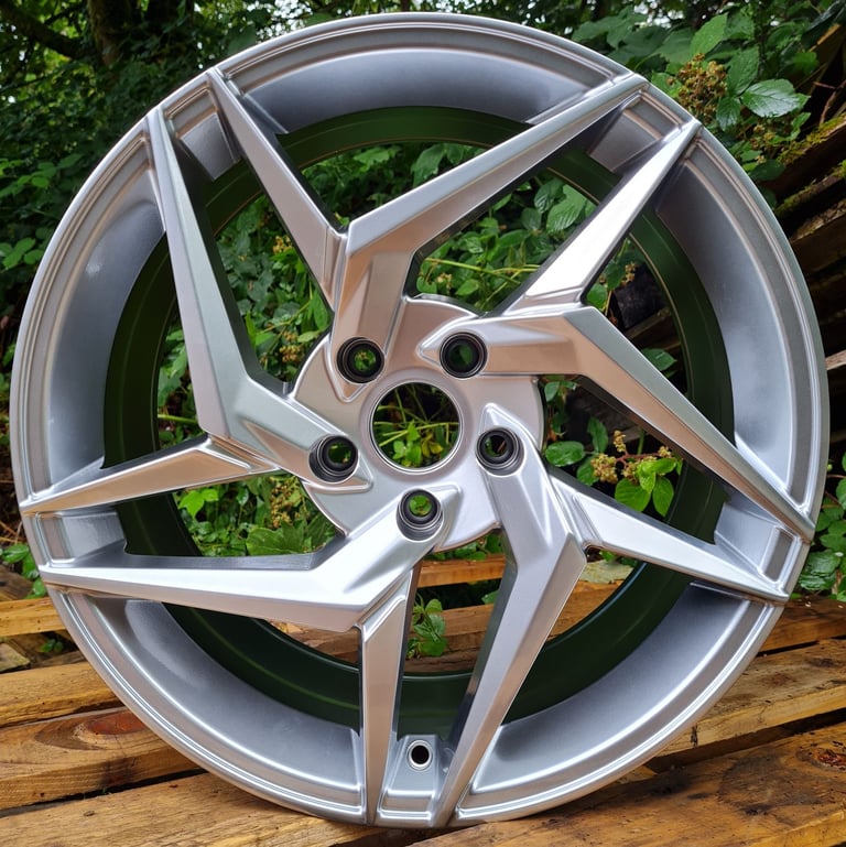 NEW 18" 488 STYLE ALLOY WHEELS FITS 5X112 VW AUDI SEAT ETC