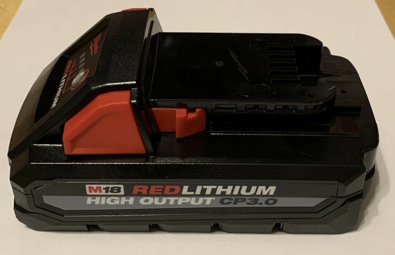 NEW Milwaukee M18 Red Lithium HIGH OUTPUT CP3.0 Battery, 3.0Ah Brand new