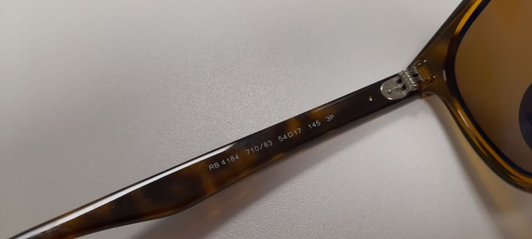 RayBan Polarized RB4184 Havana 54mm sunglasses