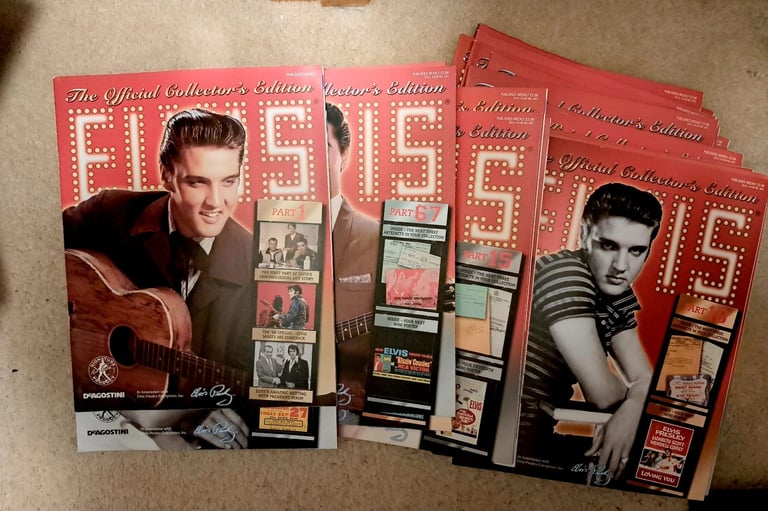 image for Elvis official collectors magazines