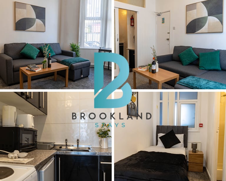 Flat 8 Blackpool | Blackpool Flat | Free Wi-Fi, Kitchen | Sleeps 3