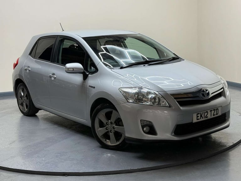 2012 Toyota Auris 1.8 VVT-h T Spirit CVT Euro 5 (s/s) 5dr Hatchback Hybrid Automatic