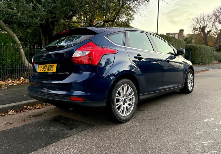 2012 FORD FOCUS TITANIUM 1.6 PETROL, 1 YEAR MOT, BLUETOOTH, DRIVES GREAT, ULEZ COMPLIANT