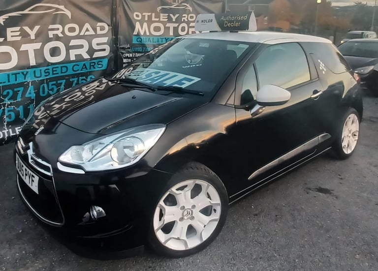 2015 Citroen DS3 1.2 PureTech DStyle Ice Euro 6 (s/s) 3dr HATCHBACK Petrol Manual