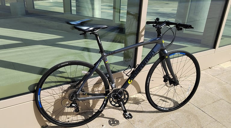 image for BOARDMAN FAST HYBRID BIKE with HELMET