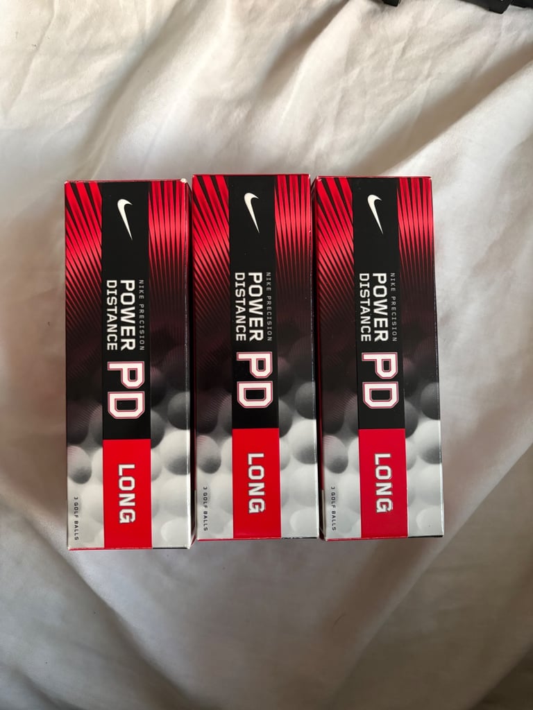 Nike power distance golf balls