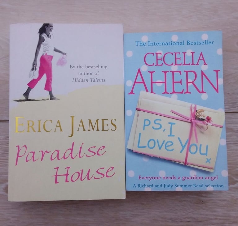 2 books by Cecelia Ahern & Erica James