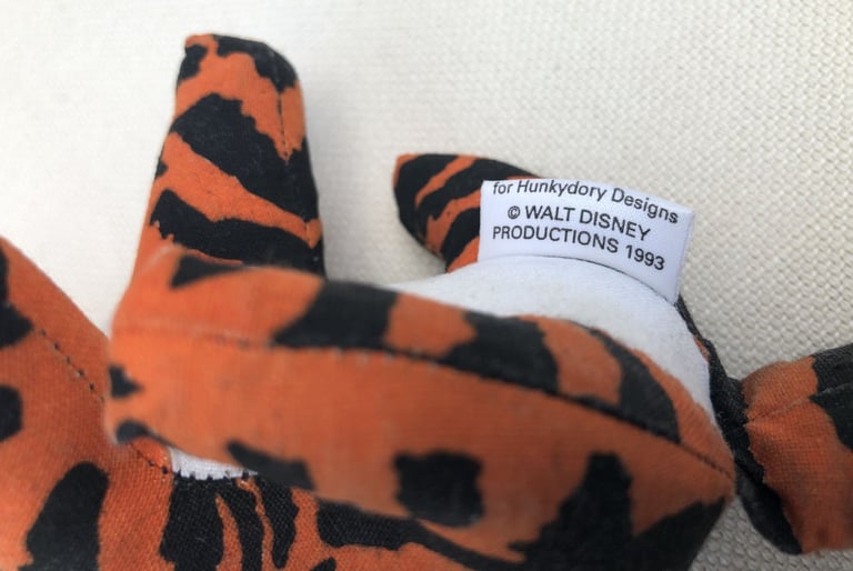 Vintage soft toy: Tigger ONO