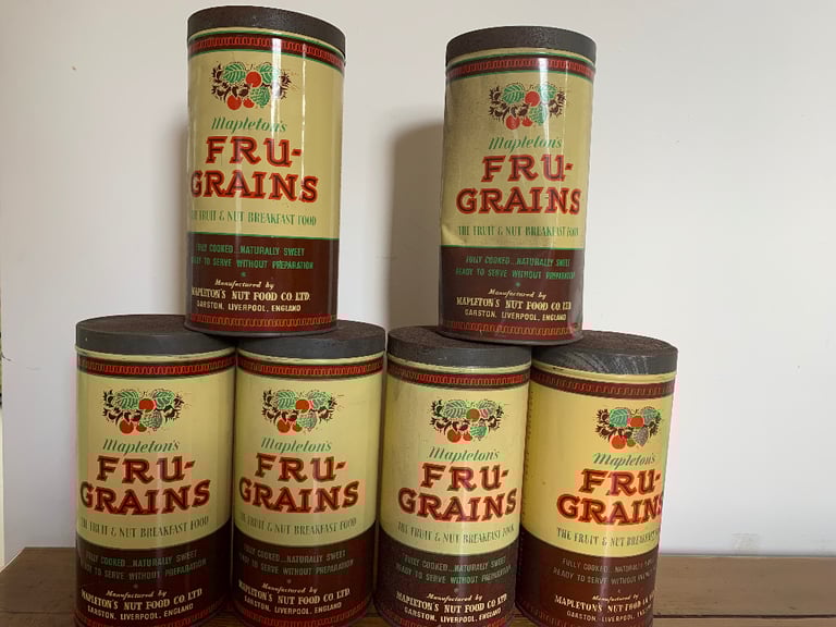 Mapleton’s Fru-Grains Tins