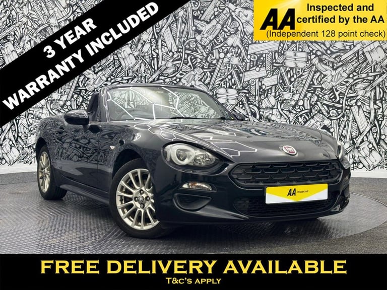 image for 2018 Fiat 124 Spider 1.4 MultiAir Classica Convertible 2dr Petrol Euro 6 (140 ps) Convertible Pet...