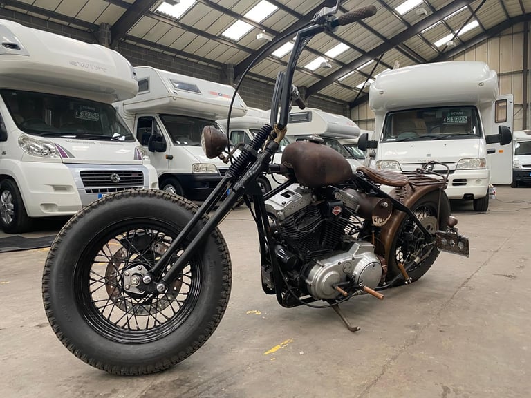 Harley-Davidson 883 CUSTOM BOBBER HARDTAIL STUNNING BIKE