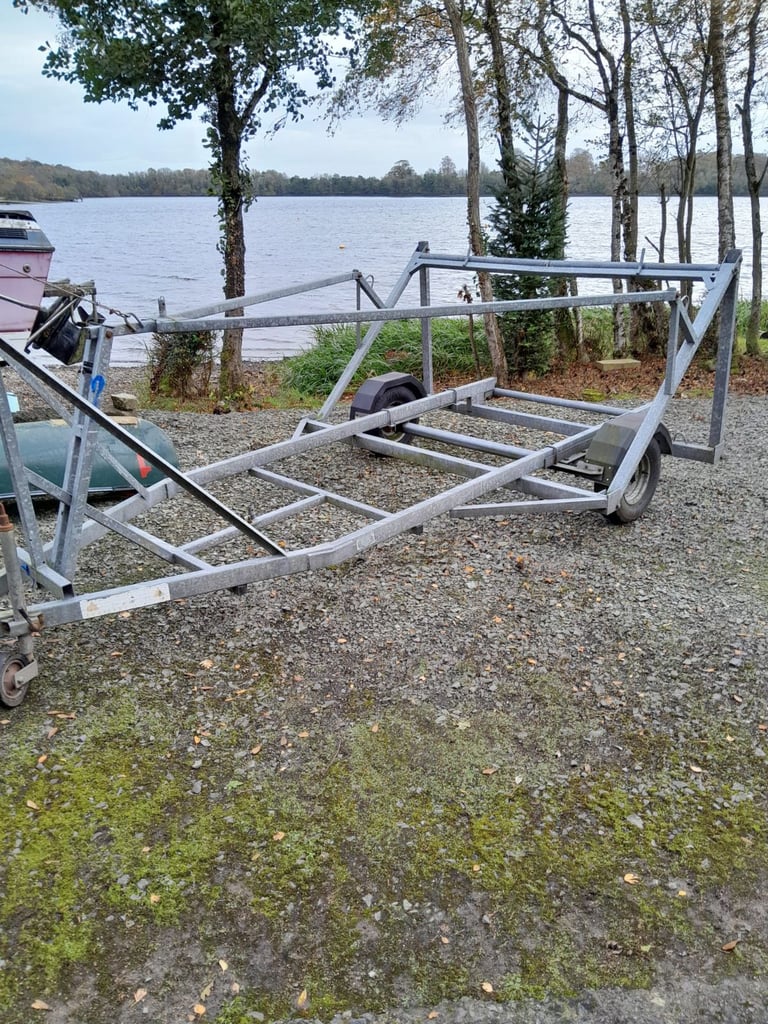 Galvanised Double Stack dinghy trailer 