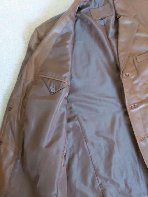 Leather jacket mensXL