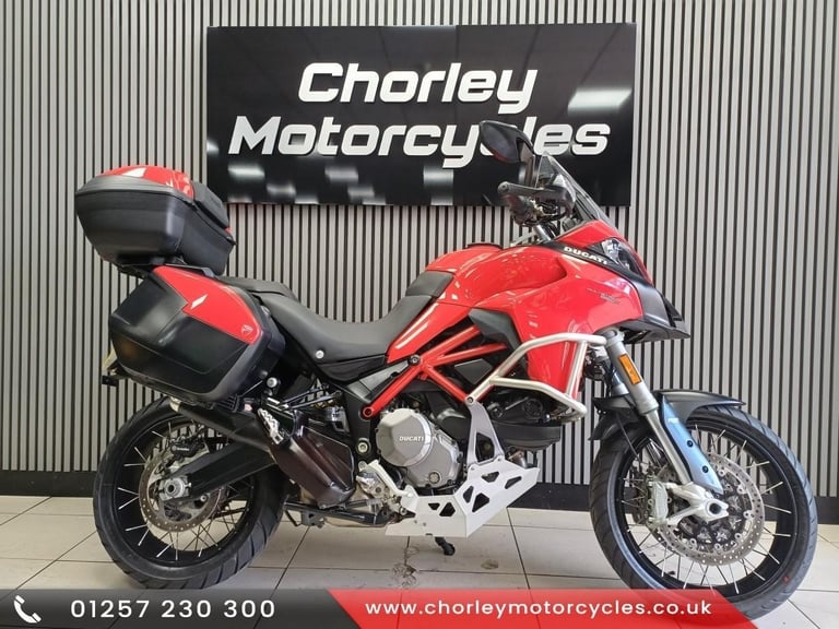 2021 Ducati 950 Multistrada touring RED Adventure FSH fully loaded