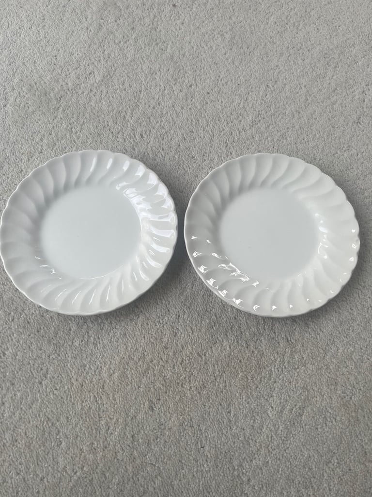 image for Churchill China Chelsea white small plates