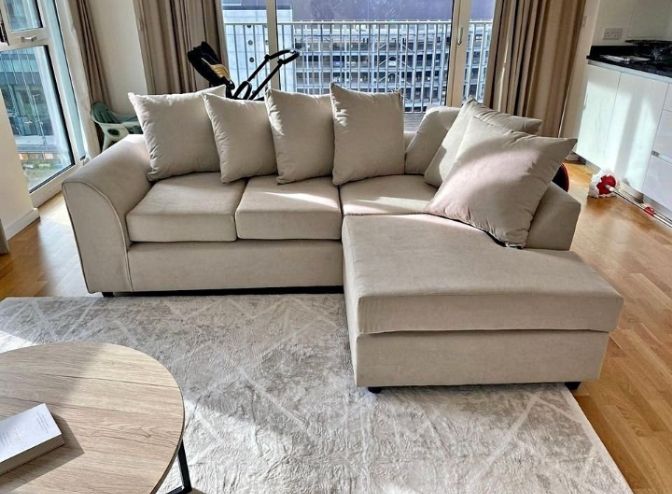 Must Go ASAP || Dylan 4× Seated L Shape Corner Sofa | Fast Delivery and Cash On Delivery