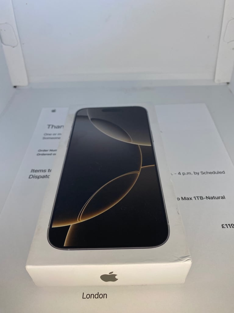 Apple iPhone 16 pro max 1TB natural titanium for sale 