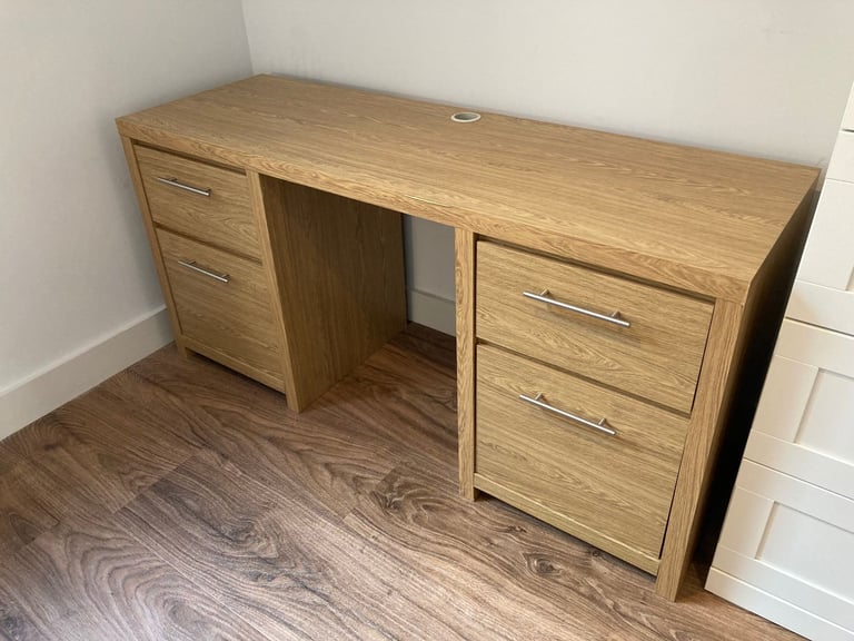 image for IKEA Office Desk with 4 drawers