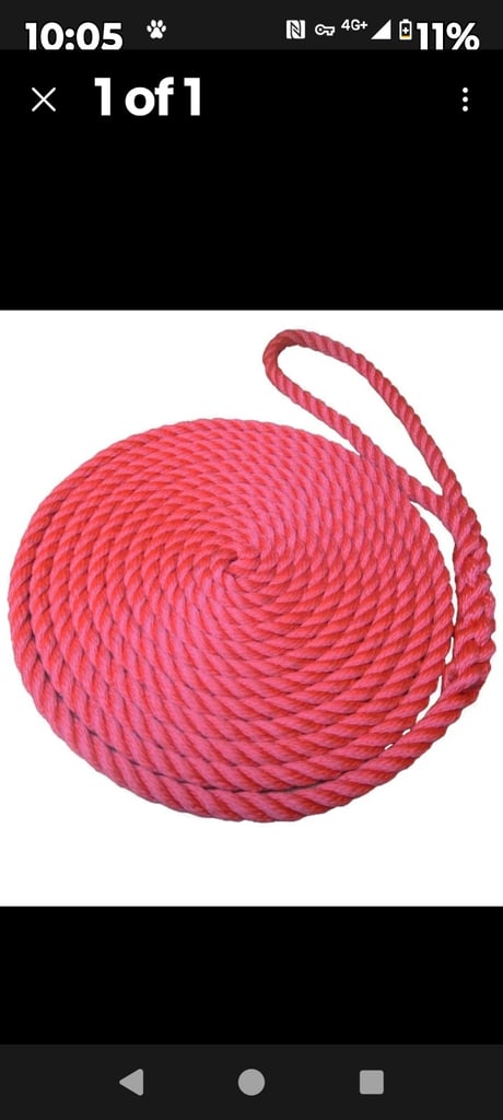 Brand new ropes x6 for a Boat 