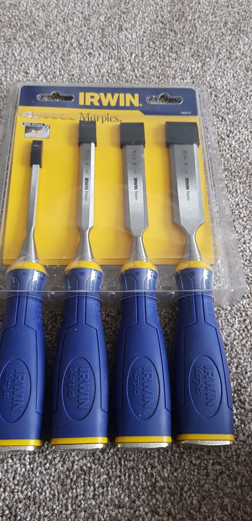 Irwin Marples Chisel Set- Set of 4