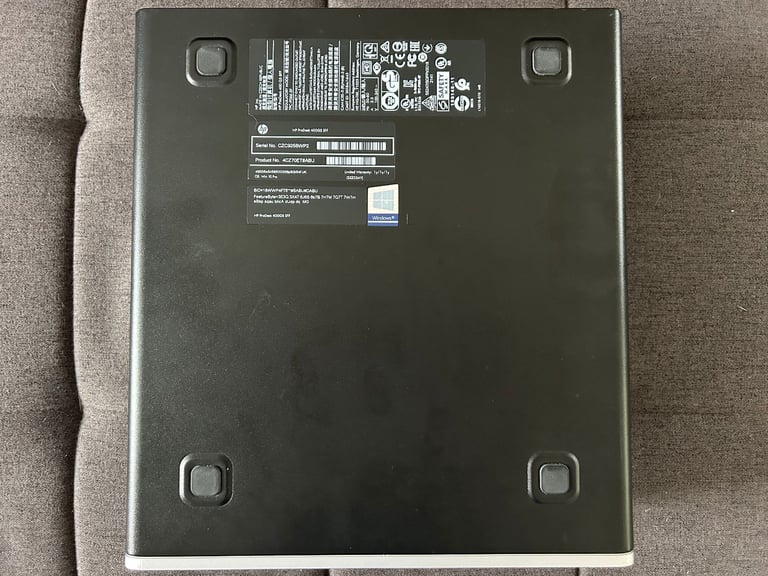Windows 11 Pro HP ProDesk 400 G5 Intel 8th Gen 6 Core i5-8500 256GB NVMe SSD 8GB RAM Desktop PC