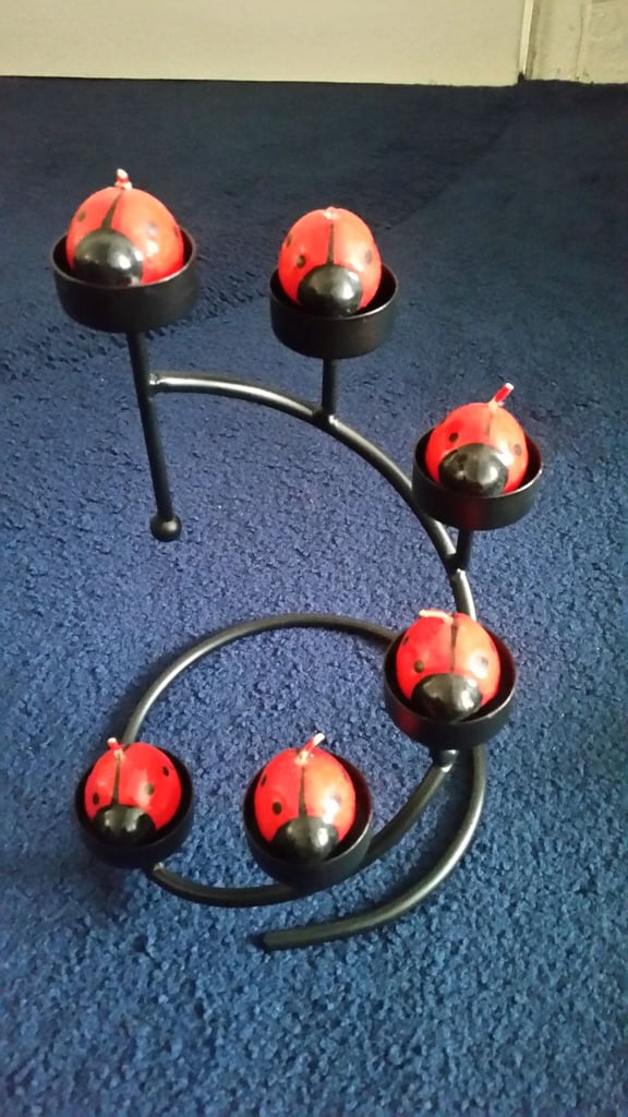 4 Different Candelabra/Candlestick Holders