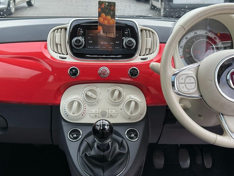 2016 Fiat 500 1.2 Lounge Euro 6 (s/s) 3dr HATCHBACK Petrol Manual