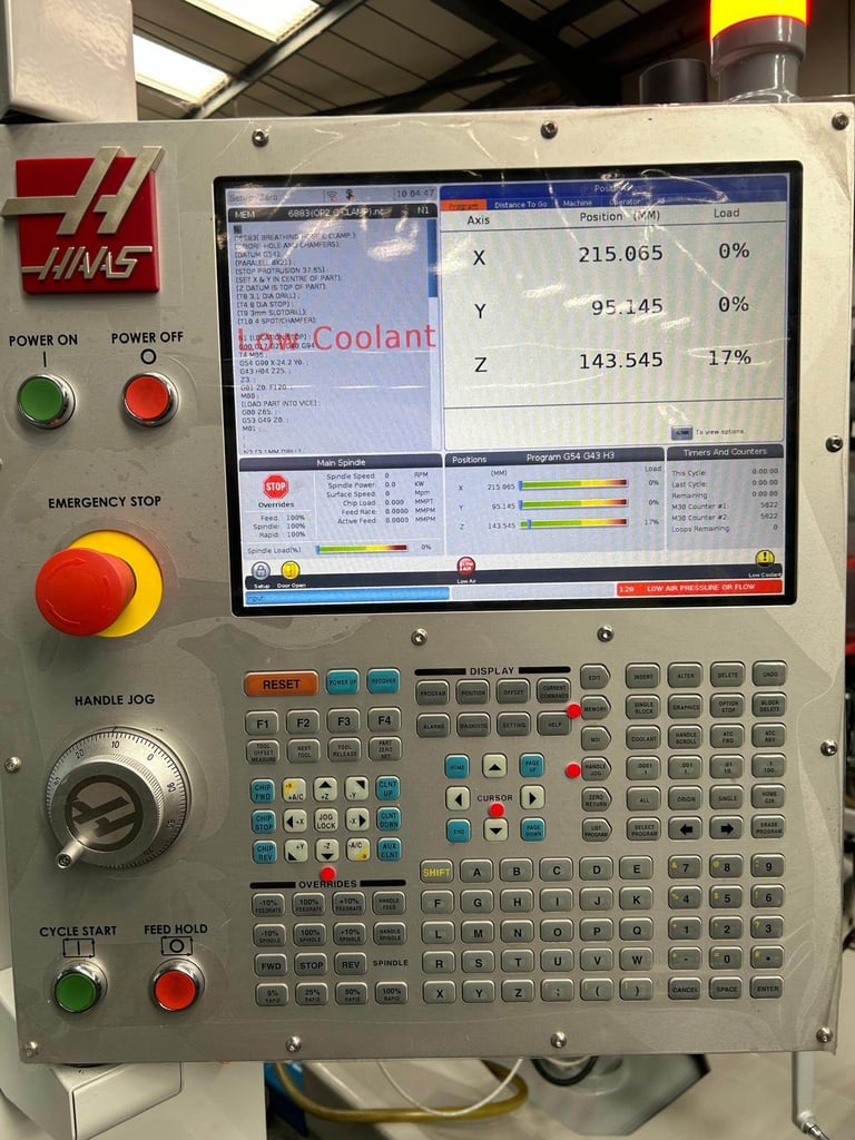 HAAS MINI MILL VERTICAL MACHINING CENTRE YEAR 2022