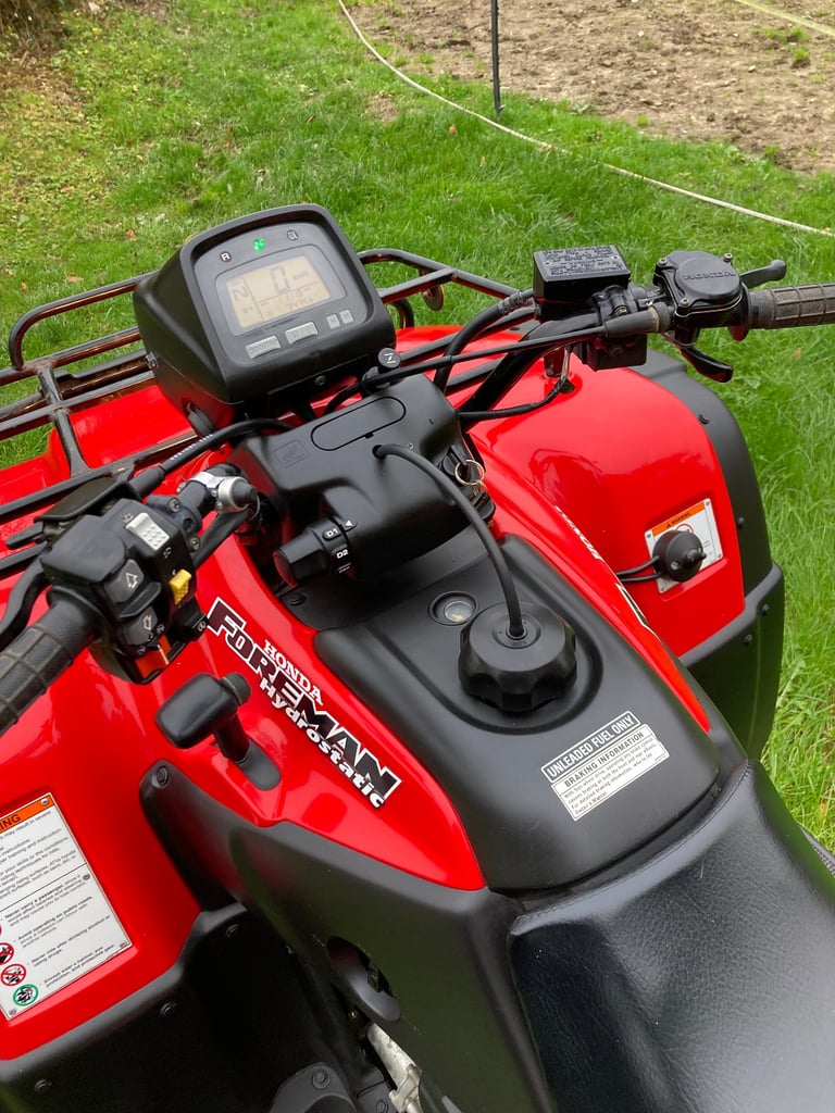 Honda Trx500 Foreman quad bike 