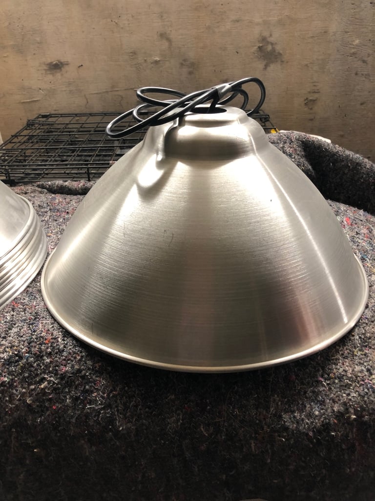 9 IKEA aluminium coolie shades