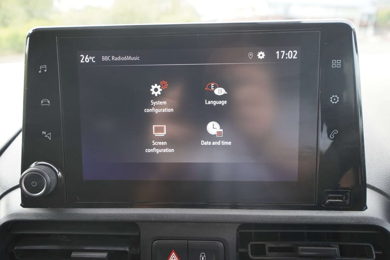 2022 Vauxhall Combo 1.5 Combo 2300 Sportive L2 LWB + 3 Seater + Twin Slider + Top Spec Van Panel ...