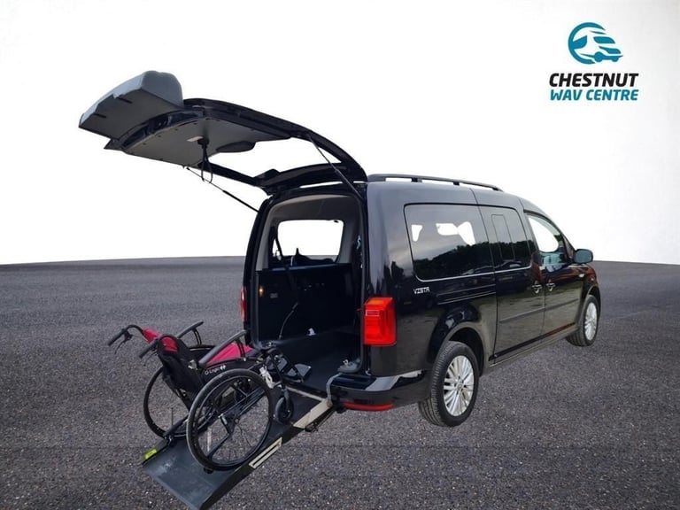 VW Caddy Maxi  WAV Wheelchair Access L2H1 LWB 5 Seats 47K 2018 No VAT